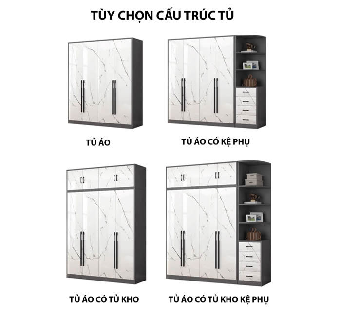 Tủ đựng quần áo DH211