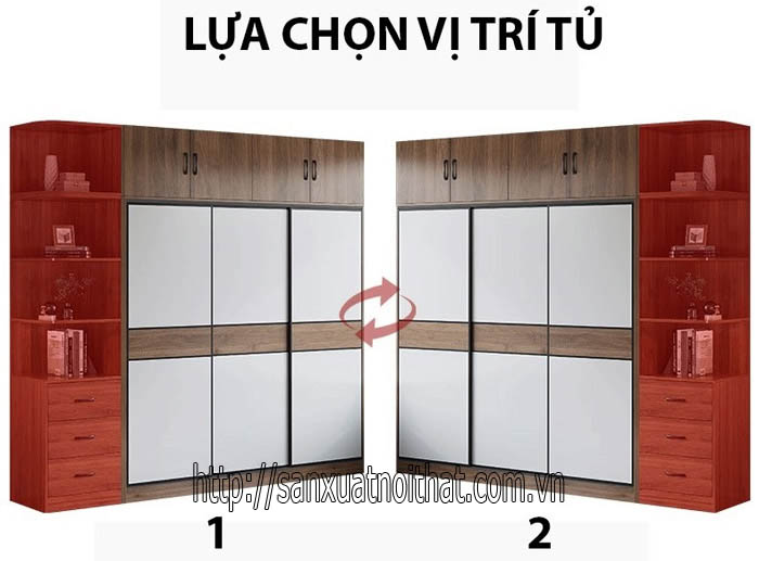 Tủ đựng quần áo DH210