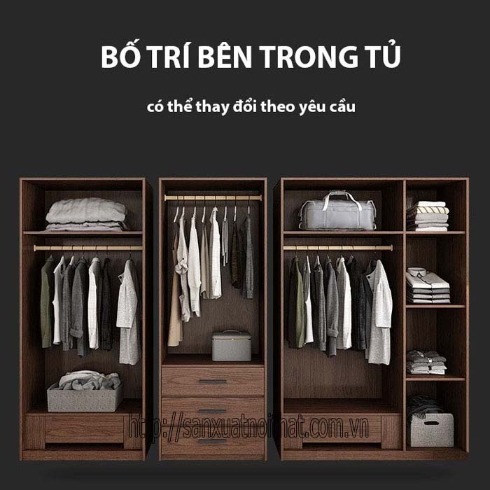 Tủ đựng quần áo DH205