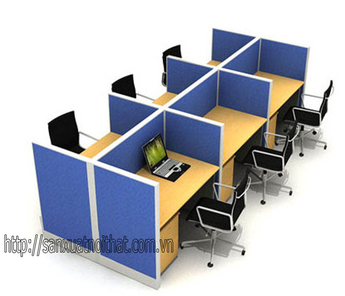 Vách ngăn bàn văn phòng VN10