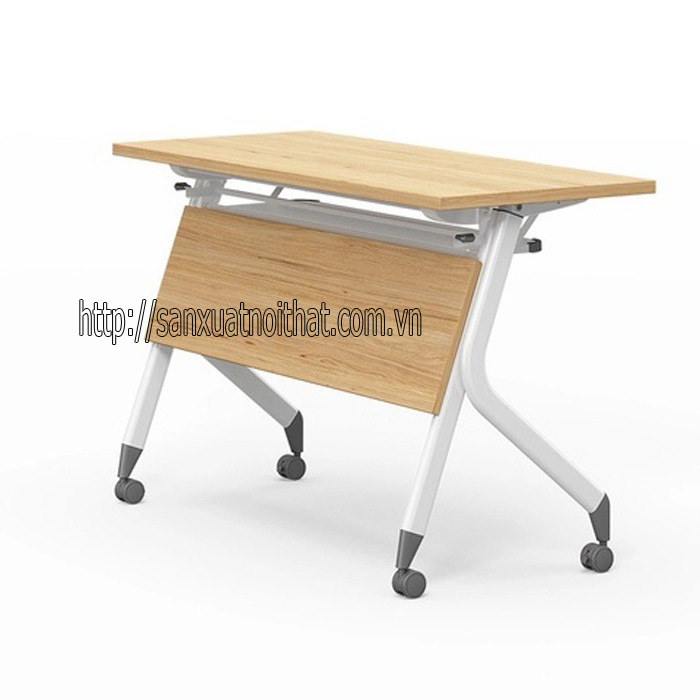 Bàn học gấp gọn có bánh xe EDU13