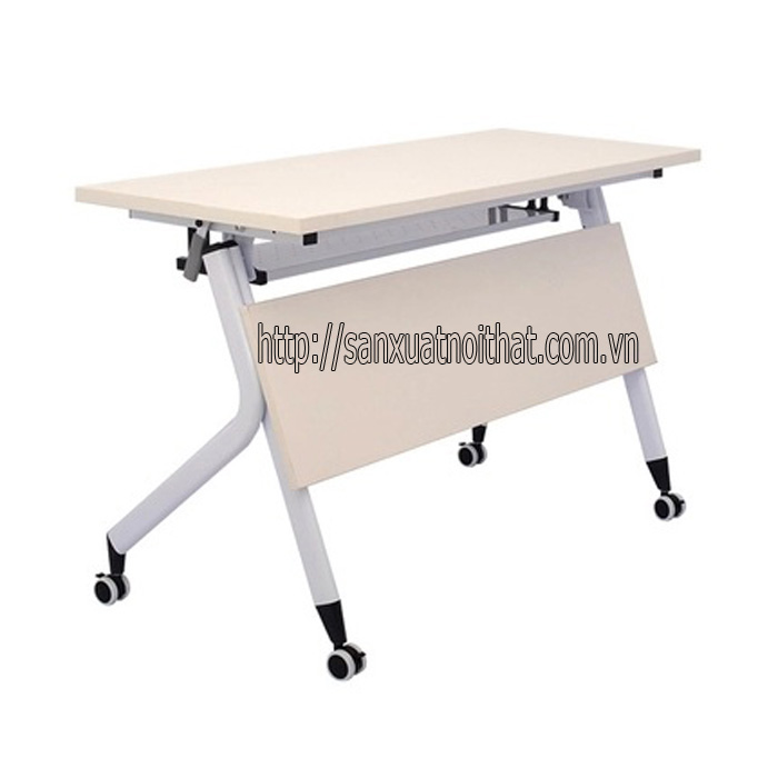 Bàn học gấp gọn có bánh xe EDU13
