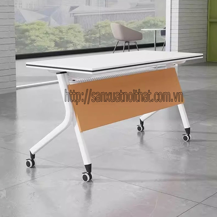 Bàn học gấp gọn có bánh xe dùng cho đào tạo học viên EDU13