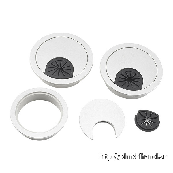Nắp chụp luồn dây điện bàn làm việc TBEΦ60