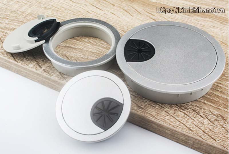 Nắp chụp luồn dây điện bàn làm việc TBEΦ60