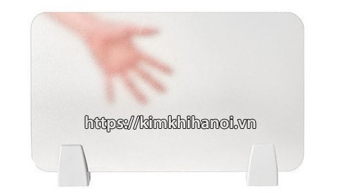 Vách ngăn bàn làm việc bằng kính VNK2