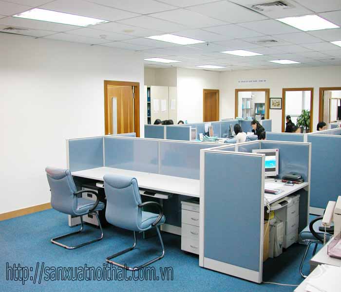 Vách ngăn bàn làm việc văn phòng